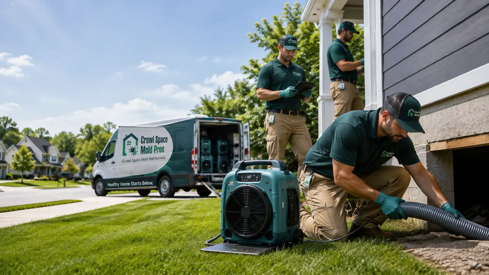 Crawl Space Mold Removal in La Habra, CA
